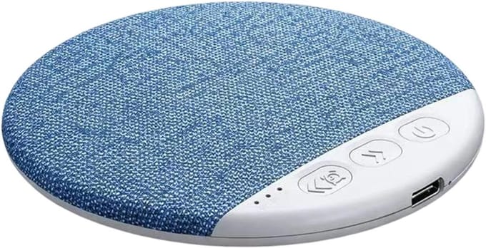 Kussenluidspreker - Slaapspeaker Botgeleiding - Rustig Slapen - Geluid Zonder Overlast - 23 x 116 x 23 cm - Blauw