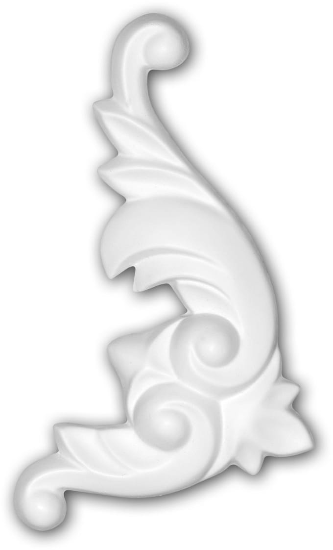 Decorative element 160135 Profhome rococo barok stijl wit
