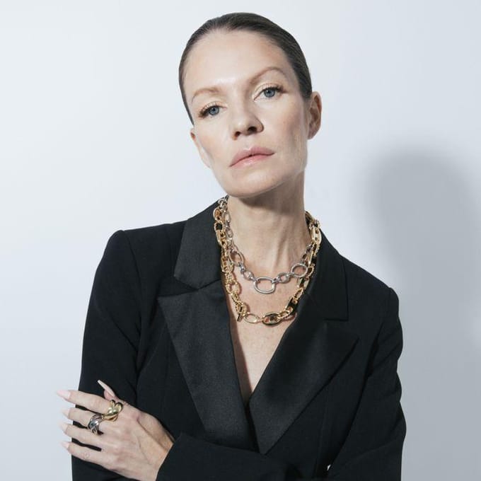 Luxenter Ketting met rhodiumafwerking - Danli