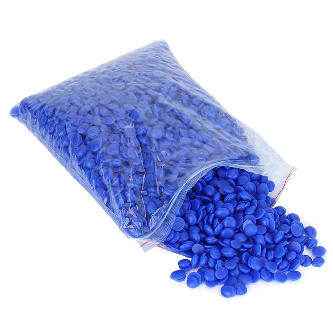 Modèle de cire d'injection professionnelle Cire de coulée de bijoux Perle bleue bleu
