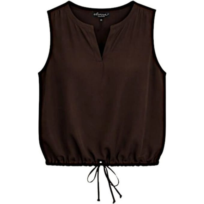 Elvira Collections Top abby dark brown
