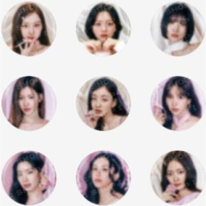 Twice Trading CAN Badge - DIT IS VOOR Random 1 gray