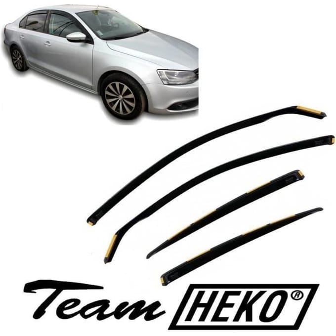 J&;J AUTOMOTIVE | Heko Wind deflectors Voor Volkswagen Jetta 2011-2018