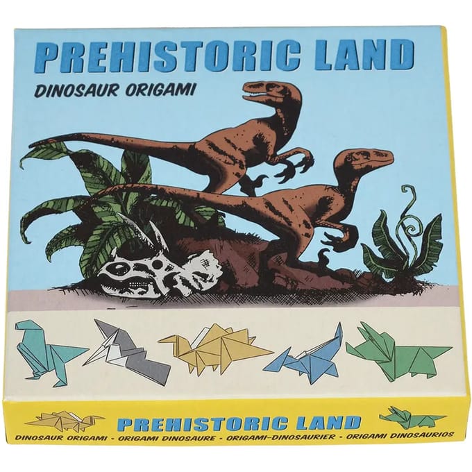 Origami papier Rex London Prehistoric Land