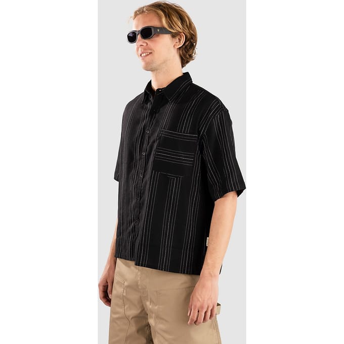 Redefined Rebel RRDrake Oversized Fit Shirt zwart