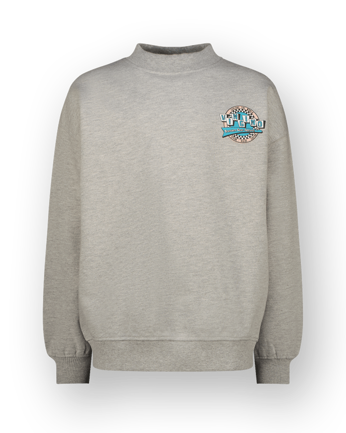 Vingino Near Fearless Grey Melee Maat: 16 | Truien Outlet | Unisex | Grijs