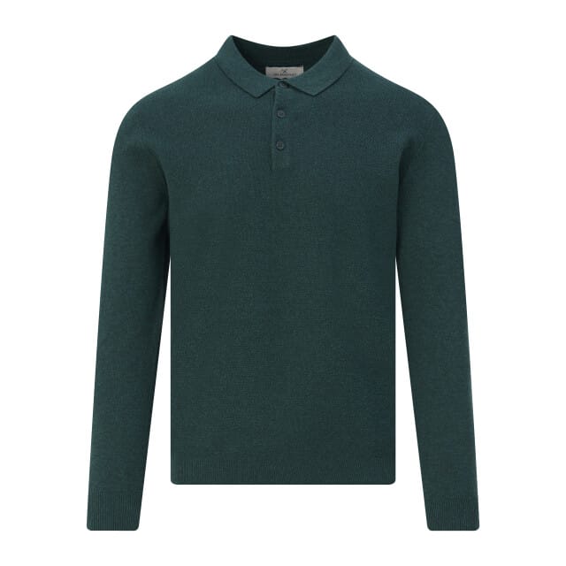 The Blueprint Structured polo long sleeve