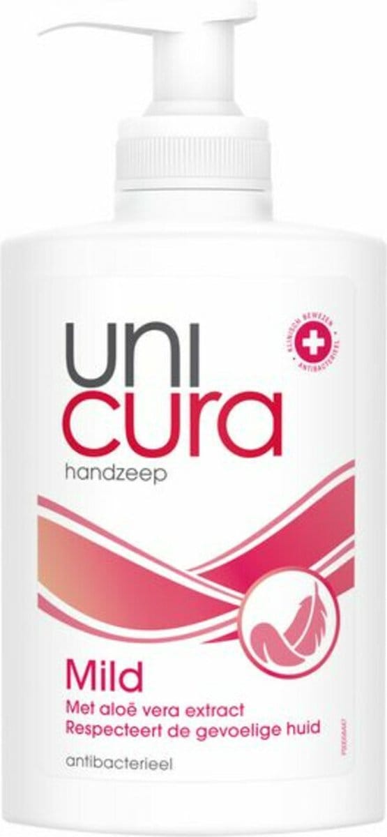 Unicura - Antibacteriële Handzeep Mild - 6 x 250 ml - Voordeelverpakking