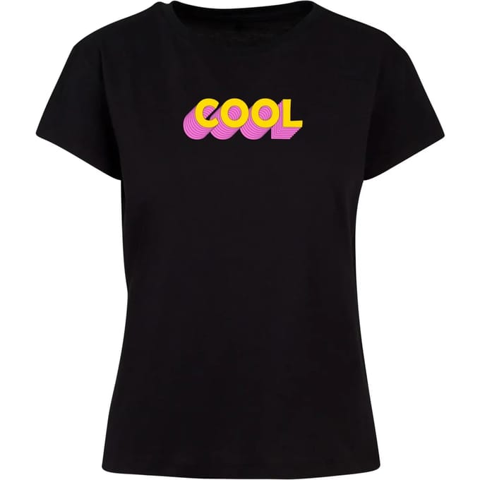 Dames-T-shirt Merchcode Cool Box