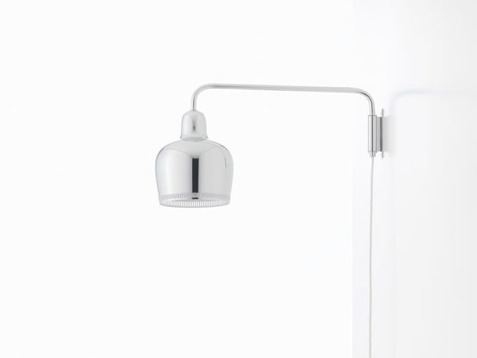 Artek Wandlamp A330S Golden Bell - wit/wit