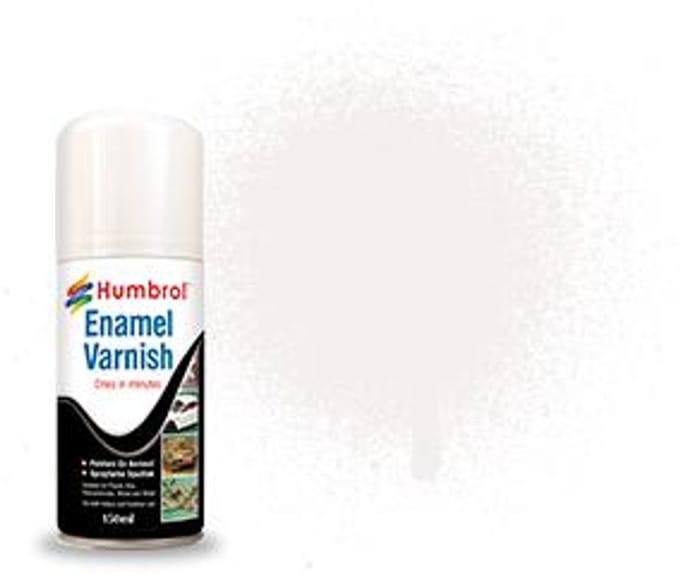 Humbrol Hobbyverf Enamel verf - #49 Varnish - Matt - Enamel spray Verf spuitbus - 150 ml
