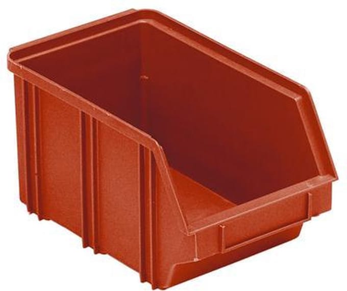 Magazijnbak B3 - 145x230x135mm - Rood