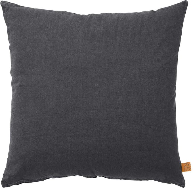Lisomme Maud sierkussen zwart antraciet - 65 x 65 cm