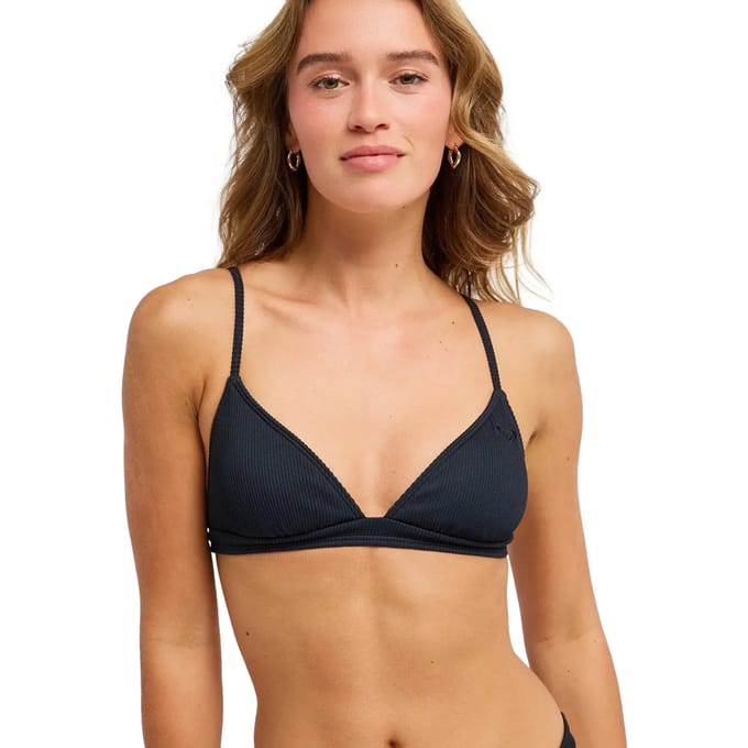 Roxy Love Fixed Triangle Bikinitop Zwart L Vrouw