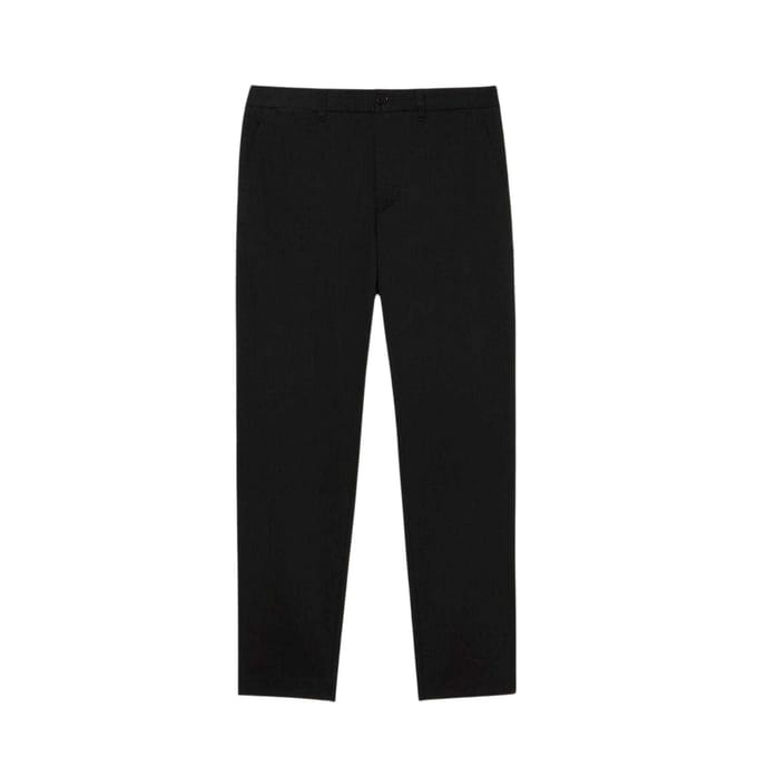 Lacoste Heren Tapered Chinos (Zwart)