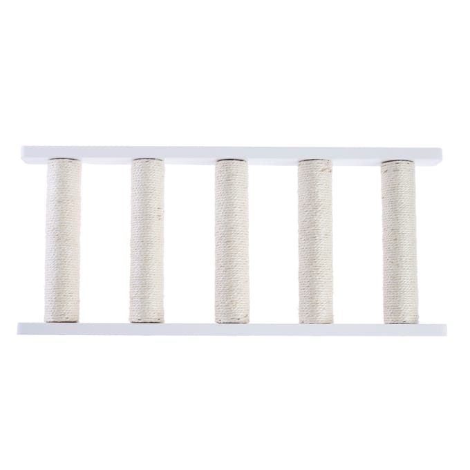 Modern Living krabladder San Francisco witte kat