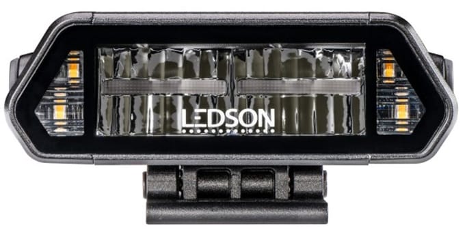 LED bar - Ledson - Epix 5+ - Strobe - 5 - 12.8cm - Positielicht Wit/Amber - 10 flitspatronen - Driving
