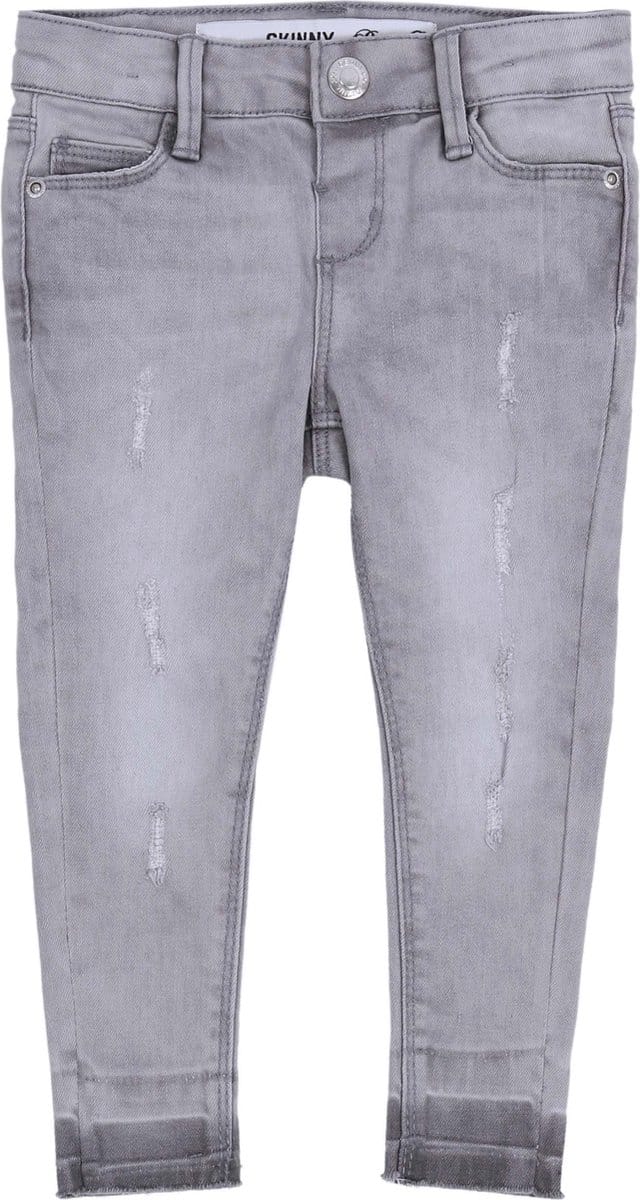 Grijs gewassen skinny broek DENIM CO