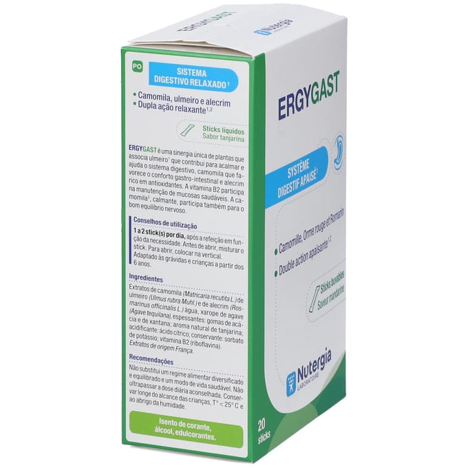 Nutergia Ergygast 20 Sticks
