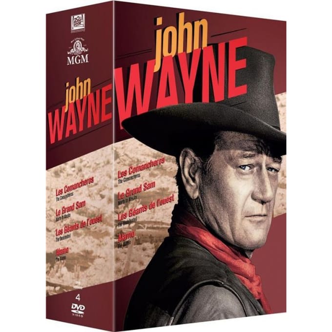 COFFRET JOHN WAYNE 4 FILMS - IMPORT