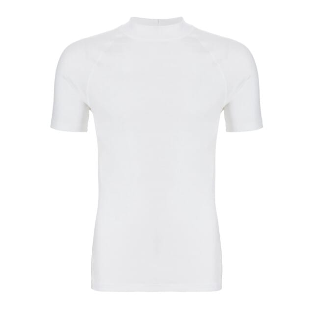 thermo shirt short sleeve snow white voor Heren | Maat M