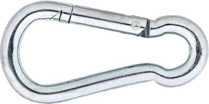 Karabijnhaak - 8x80mm – Gegalvaniseerd