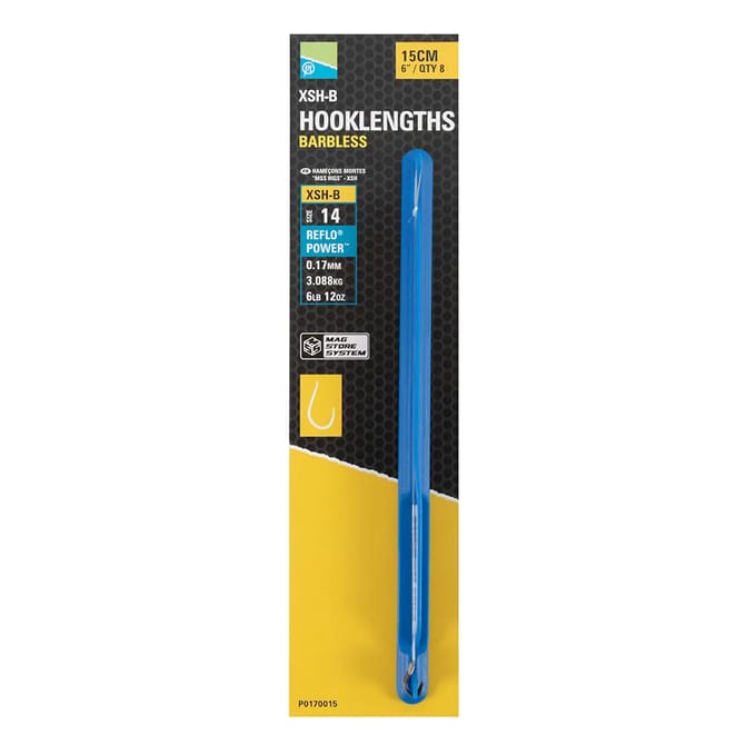 Gemonteerde haken Preston xsh-b spade end mag store xsh (x8)