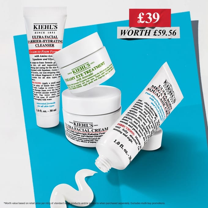 Kiehl's Vochtinbrenger Master Moisturizing Minis Set Vochtinbrengende crème Dames