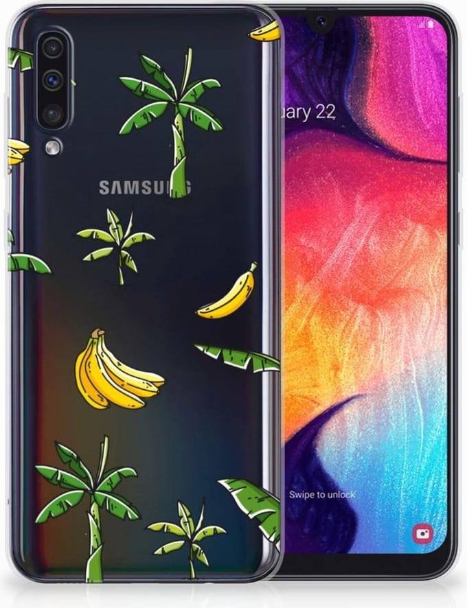 Samsung Galaxy A50 TPU Case Banana Tree