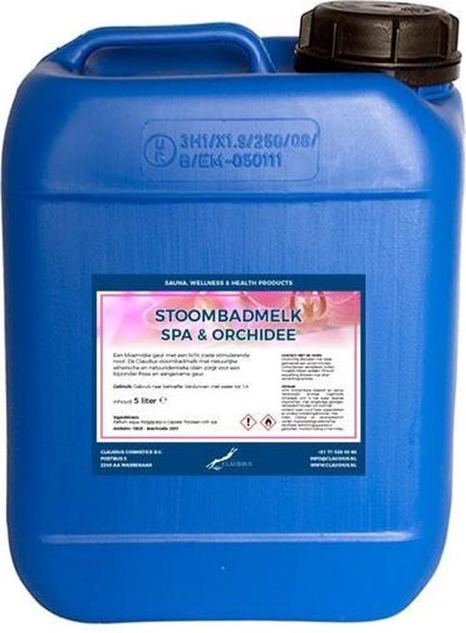 Stoombadmelk Spa & Orchidee 5 liter