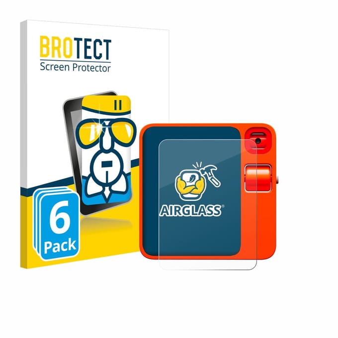 Screenprotector 6 Stuks voor rabbit r1 Beschermglas transparant
