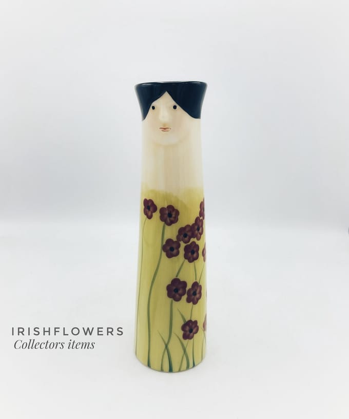 Vaas - Porselein - Moederdag - Moederdag cadeautje - Villa Pottery - Poppetje - Puppets 1A