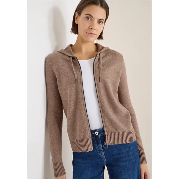 Cosy vest met capuchon
