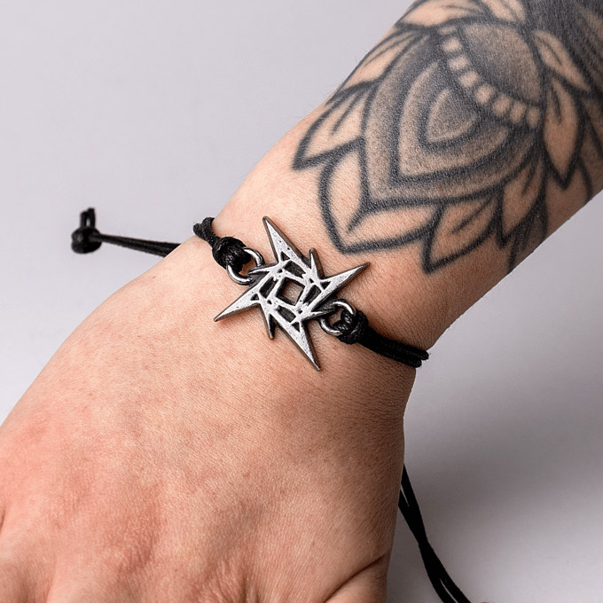 Metallica Armband - Ninja - zwart