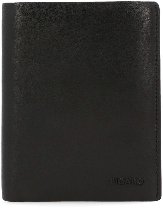 PICARD Leren Portemonnee London Wallet Black Zwart