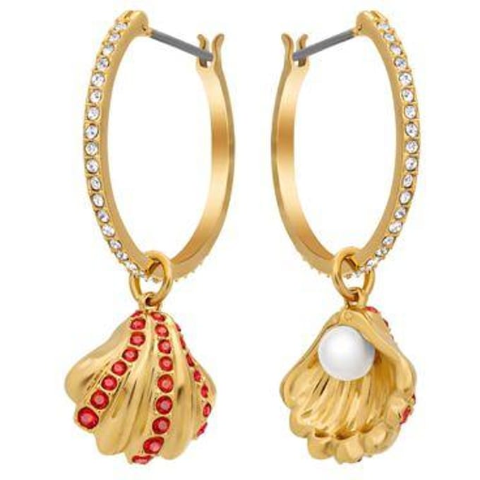 Swarovski Schelp Oorbellen Dames Goud 5524185 Gold beige