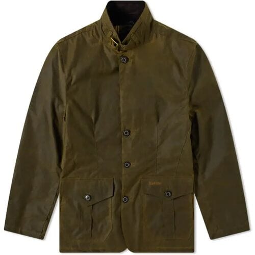 Barbour Winter Lutz Wax (Maat - M, Kleur - Navy/Olive Night)