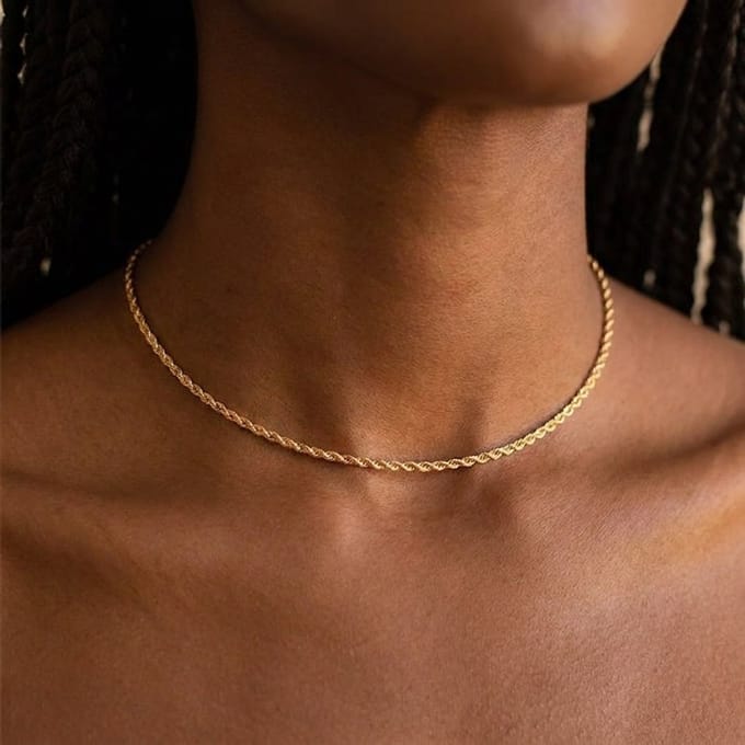 Victorious Dames Ketting - Goud - Model: Seren