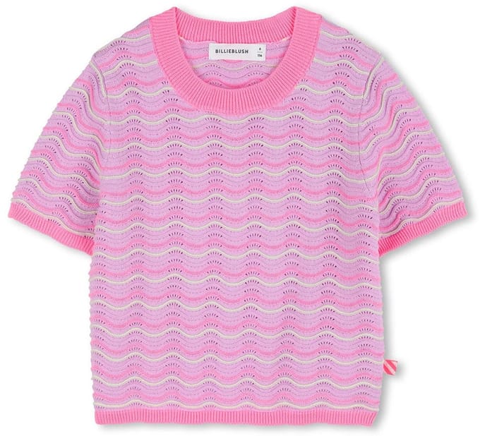 Billieblush - Sweater knit - Pink - Maat 116