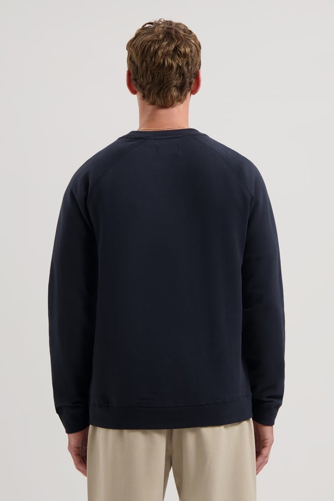 Dstrezzed Ds_sammy Crew Peach Sweat Dk. Navy Größe: M | Pullover Outlet | Herren | Orange