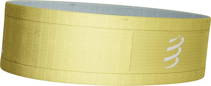 Compressport | Free Belt | Running Belt | Lemon / Ether | XS/S -