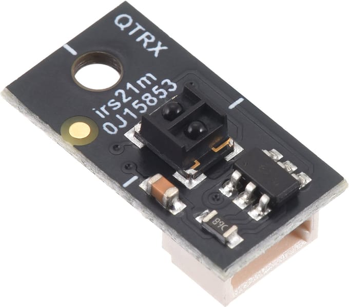 Pololu 4340 – QTRX-MD-01RC-S Reflectiesensor – 1 Kanaal – 8 mm – RC Output – Low Current – Side-Entry Connector