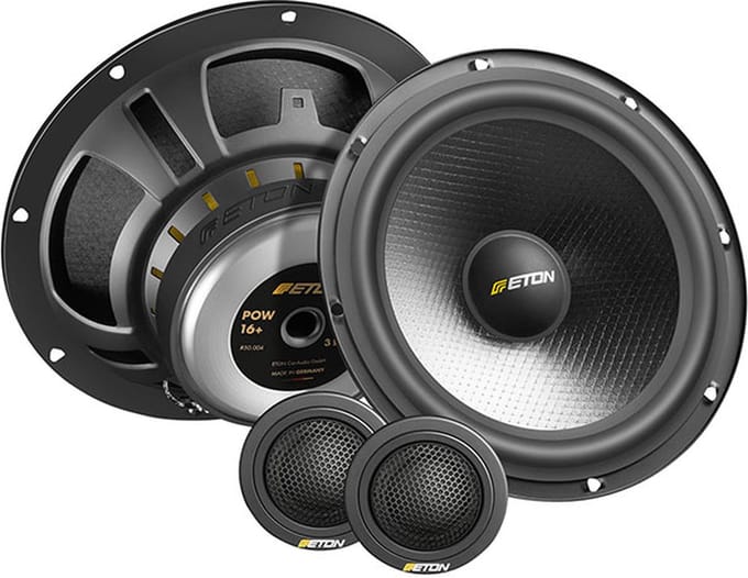 Eton POW16P - Autospeakers - 16,5cm composet - 165mm luidsprekers - 2weg composet - 70 Watt RMS - 3 Ohm
