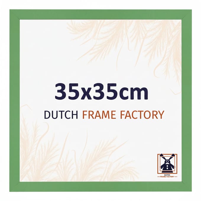 Fotolijst 35x35 cm - MDF - Groen - Benno
