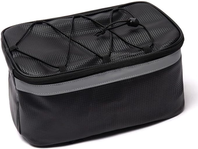 Waterdichte Fietsbagagedrager Tas 6L met Reflectie en Quick Release Bevestiging