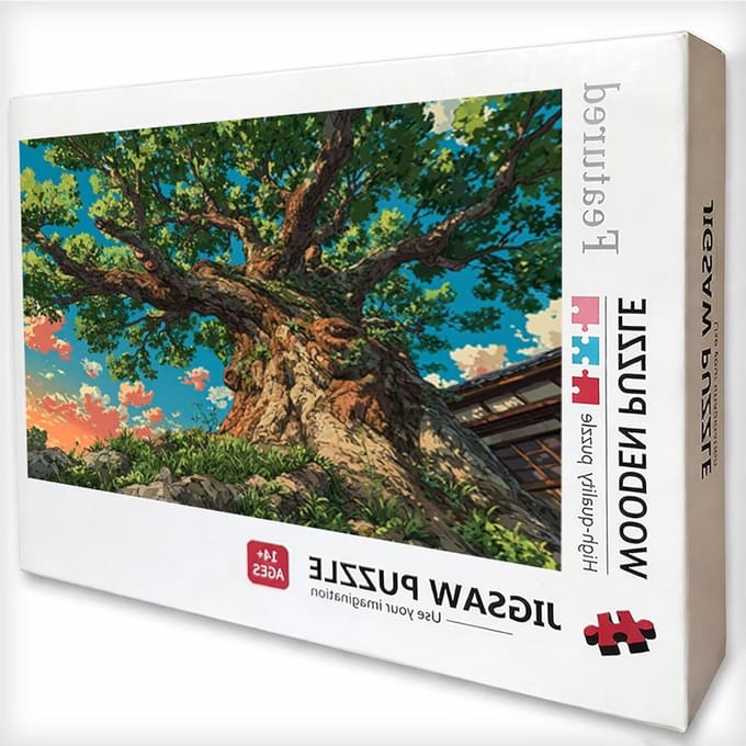Houten Puzzel - Legpuzzel Jigsaw - Ontspanning Thuis - Gedetailleerd Motief - 156 x 105 cm - Hemel