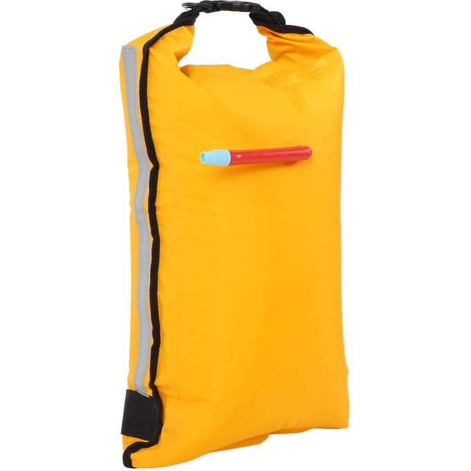 Paddle Float Veiligheidstas Lichtgewicht Draagbaar Kano Opblaasboot Tas voor Redding en Zelfredding yellow