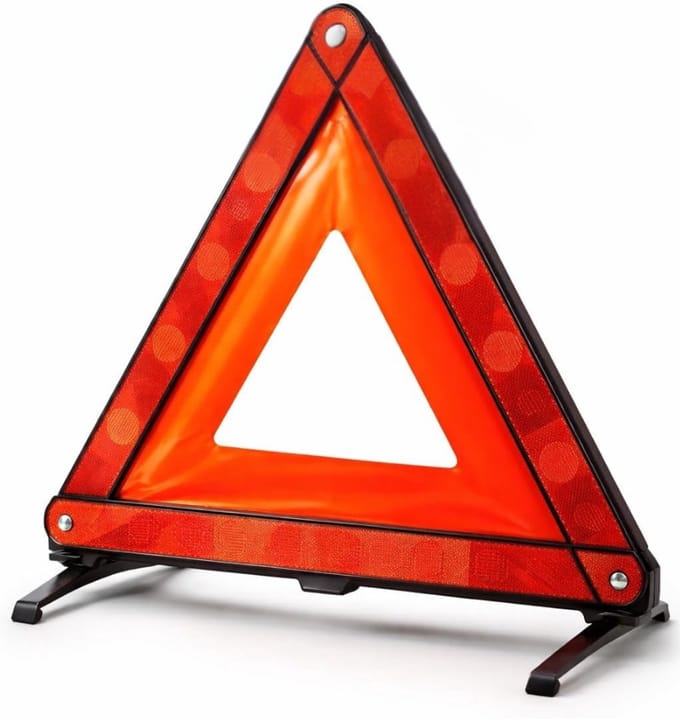 White-Label® Gevarendriehoek – Auto Veiligheidsset – Auto Accessoires