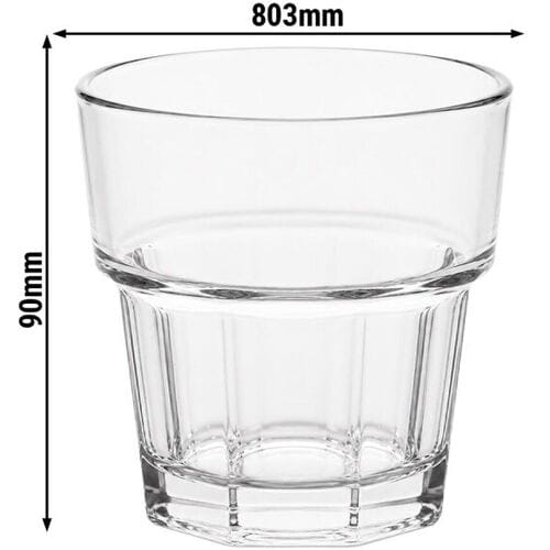GGM Gastro (50 Stück) Polycarbonatglas - Transparent - 200ml