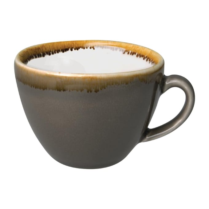 Olympia Kiln cappuccino kopjes smoke 230ml (6 stuks)